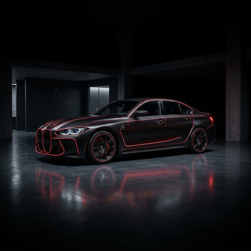 KK AUTO Premium Showroom Background